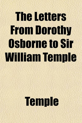 Book cover for The Letters from Dorothy Osborne to Sir William Temple