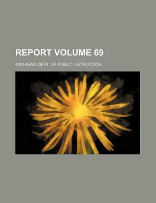 Book cover for Report Volume 69