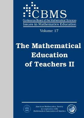 Cover of The Mathematical Education of Teachers II