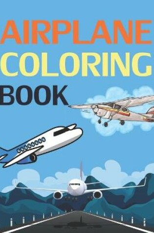 Cover of Airplane Coloring Book