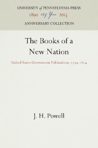 Cover of The Books of a New Nation