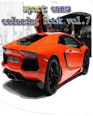 Book cover for Sport Cars Coloring book Vol.7