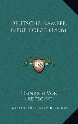 Book cover for Deutsche Kampfe, Neue Folge (1896)