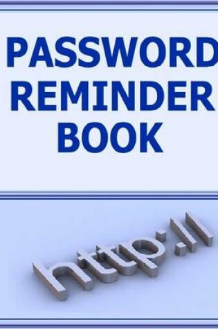 Cover of Password Reminder Book