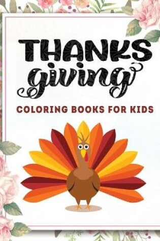 Cover of Thanksgiving coloring books for kids