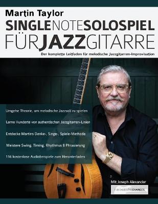 Book cover for Martin Taylor Single-Note-Solospiel fur Jazzgitarre
