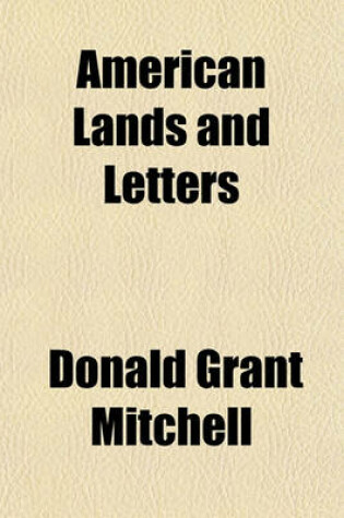 Cover of American Lands and Letters