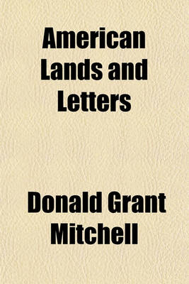 Book cover for American Lands and Letters