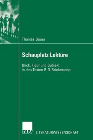 Cover of Schauplatz Lektüre