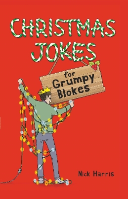 Book cover for Christmas Jokes for Grumpy Blokes