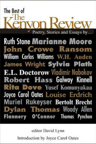 Cover of The Best of the Kenyon Review