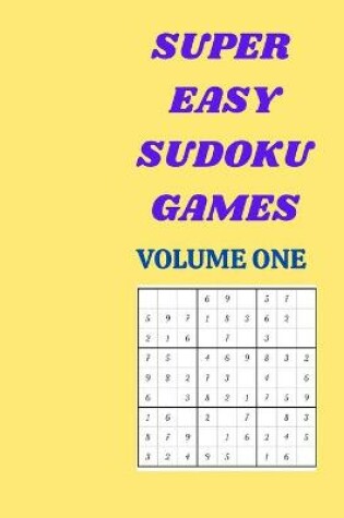 Cover of Super Easy Sudoku Games