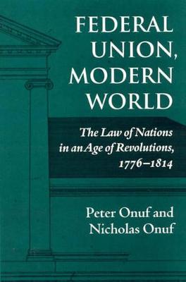 Book cover for Federal Union, Modern World