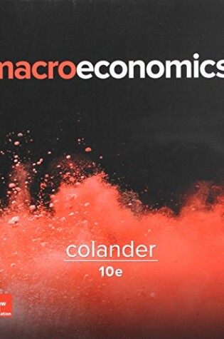 Cover of Macroeconomics with Connect