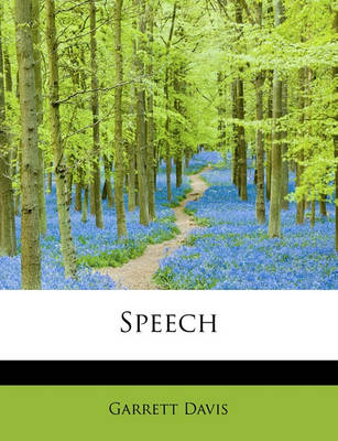 Book cover for Speech