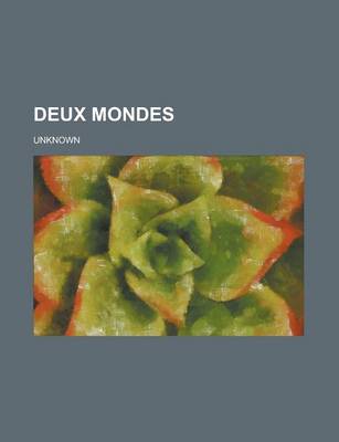 Book cover for Deux Mondes