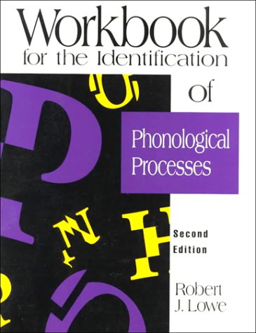 Book cover for Workbook for the Identification of Phonological Processes