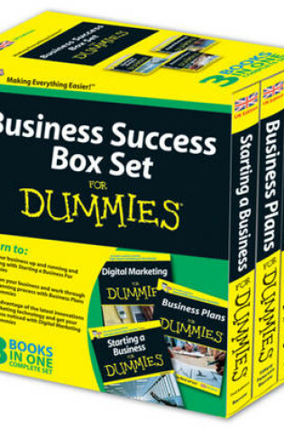 Cover of Business Success Box Set For Dummies