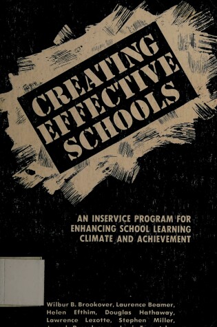 Cover of Creating Effective Schools