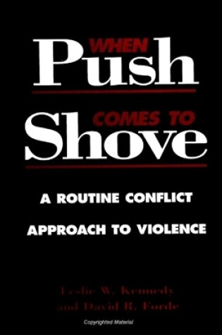 Cover of When Push Comes to Shove
