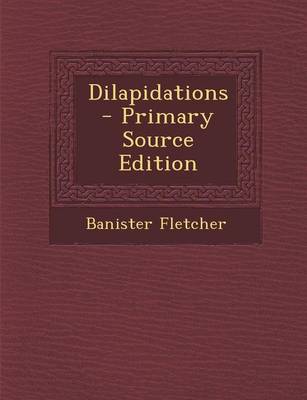 Book cover for Dilapidations