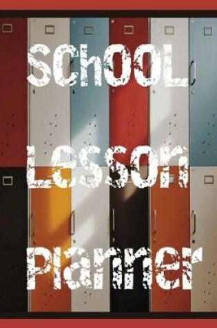 Cover of School Lesson Planner