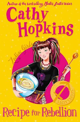 Book cover for Zodiac Girls: Recipe for Rebellion