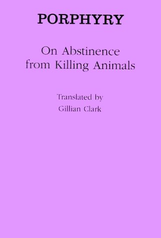 Cover of On Abstinence from Killing Animals