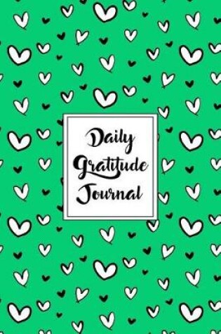 Cover of Gratitude Journal Scribbly Hearts Pattern 12