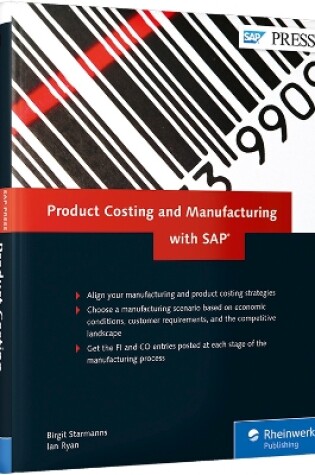 Cover of Product Costing and Manufacturing with SAP