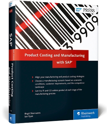 Book cover for Product Costing and Manufacturing with SAP