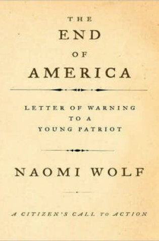 Cover of The End of America