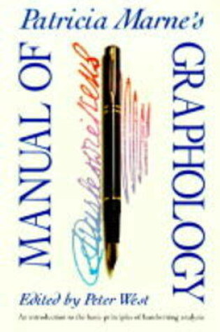 Cover of Patricia Marne's Manual of Graphology