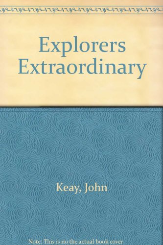 Book cover for Explorers Extraordinary