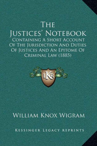 Cover of The Justices' Notebook