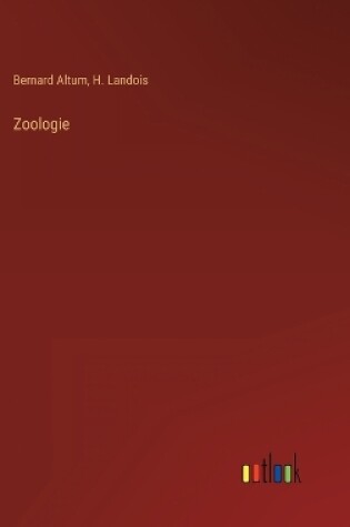 Cover of Zoologie