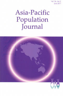 Book cover for Asia-Pacific Population Journal, 2011, Volume 26, Part 2