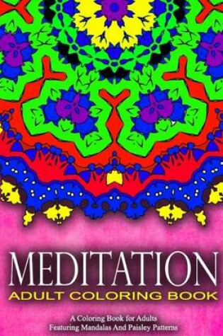 Cover of MEDITATION ADULT COLORING BOOKS - Vol.15