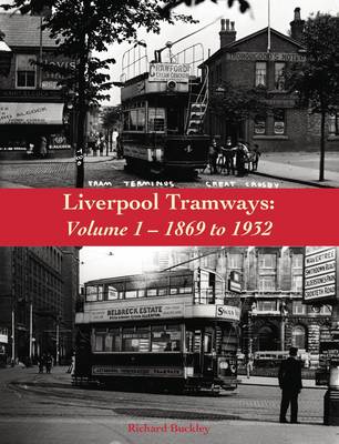 Book cover for Liverpool Tramways