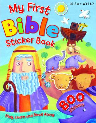 Book cover for My First Bible Sticker Book