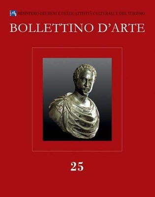 Cover of Bollettino d'Arte 25, 2015. Serie VII-Fascicolo N. 25