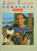 Book cover for James Taylor -- Complete, Vol 3