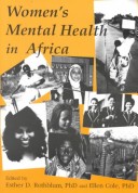 Book cover for Women's Mental Health in Africa