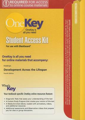 Book cover for OneKey Blackboard, Student Access Kit, Development Across the Life Span