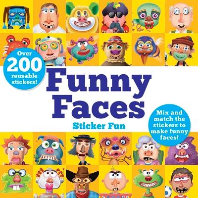 Book cover for Funny Faces Sticker Fun