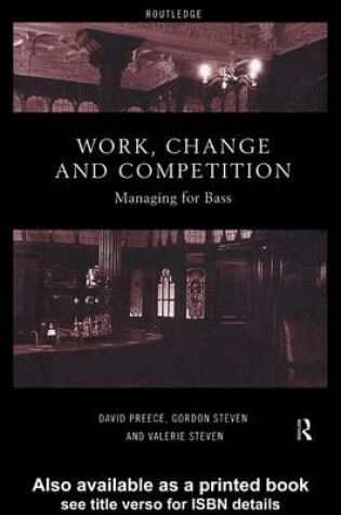 Cover of Work, Change and Competition