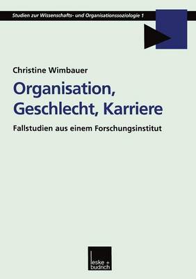 Book cover for Organisation, Geschlecht, Karriere