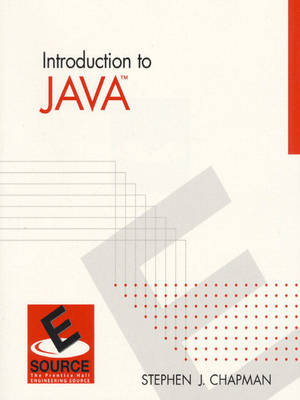 Book cover for Introduction to Java