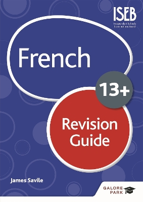 Book cover for French for Common Entrance 13+ Revision Guide (for the June 2022 exams)