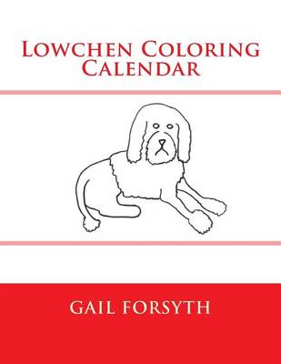 Book cover for Lowchen Coloring Calendar